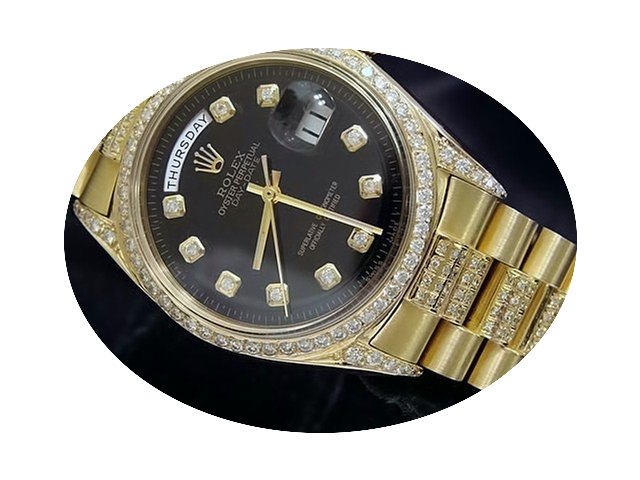 Rolex 18k Gold Day-date President Full D...