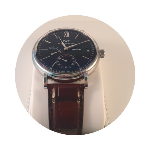 IWC Portofino Hand-Wound 8 Days - Black ...