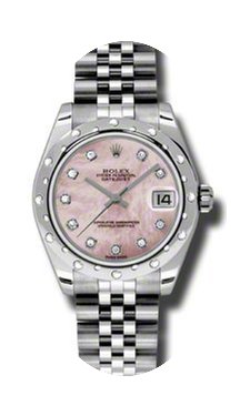 Rolex Datejust 31 Pink Mother of Pearl D...