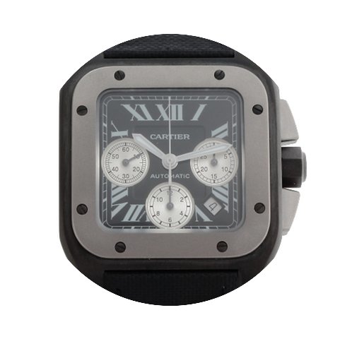 Cartier Santos 100 Carbon Chronograph W2...