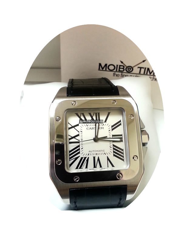 Cartier W20073X8 Santos 100 XL Large Siz...