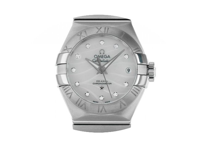 Omega Constellation Co-Axial Stahl Autom...