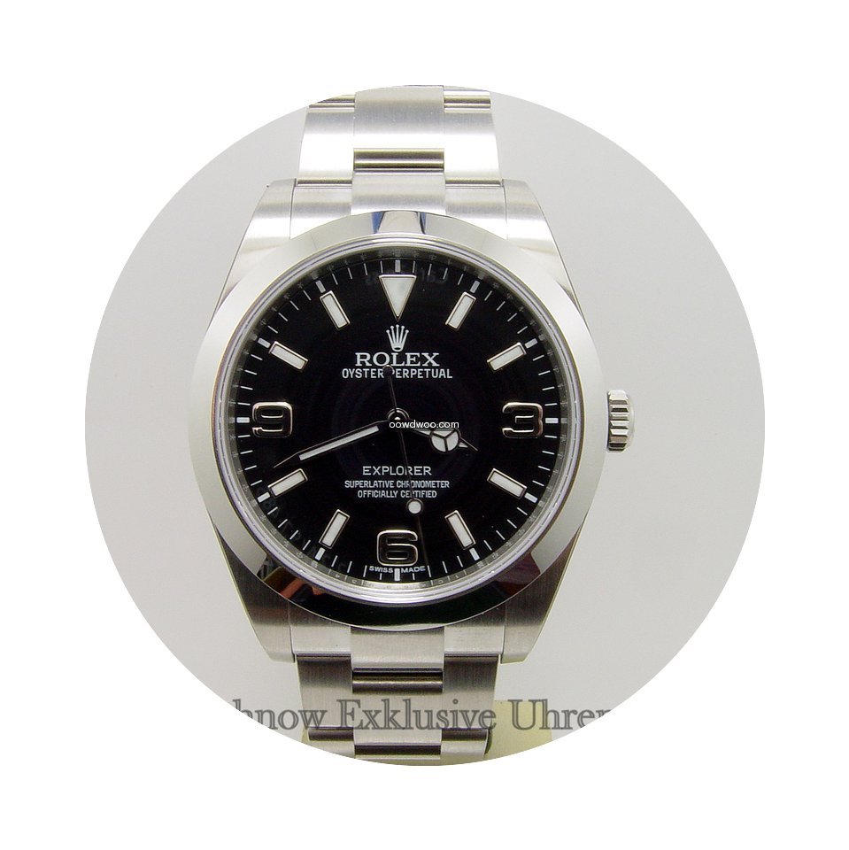 Rolex Explorer I Stahl 39mm...