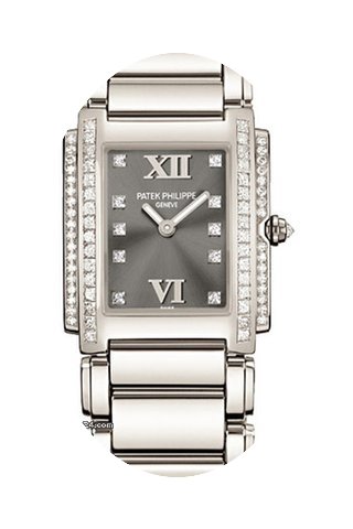 Patek Philippe Twenty-4 18k White Gold D...