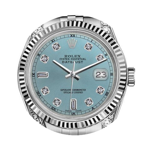 Rolex Men's Rolex 36mm Datejust Ice Blue...