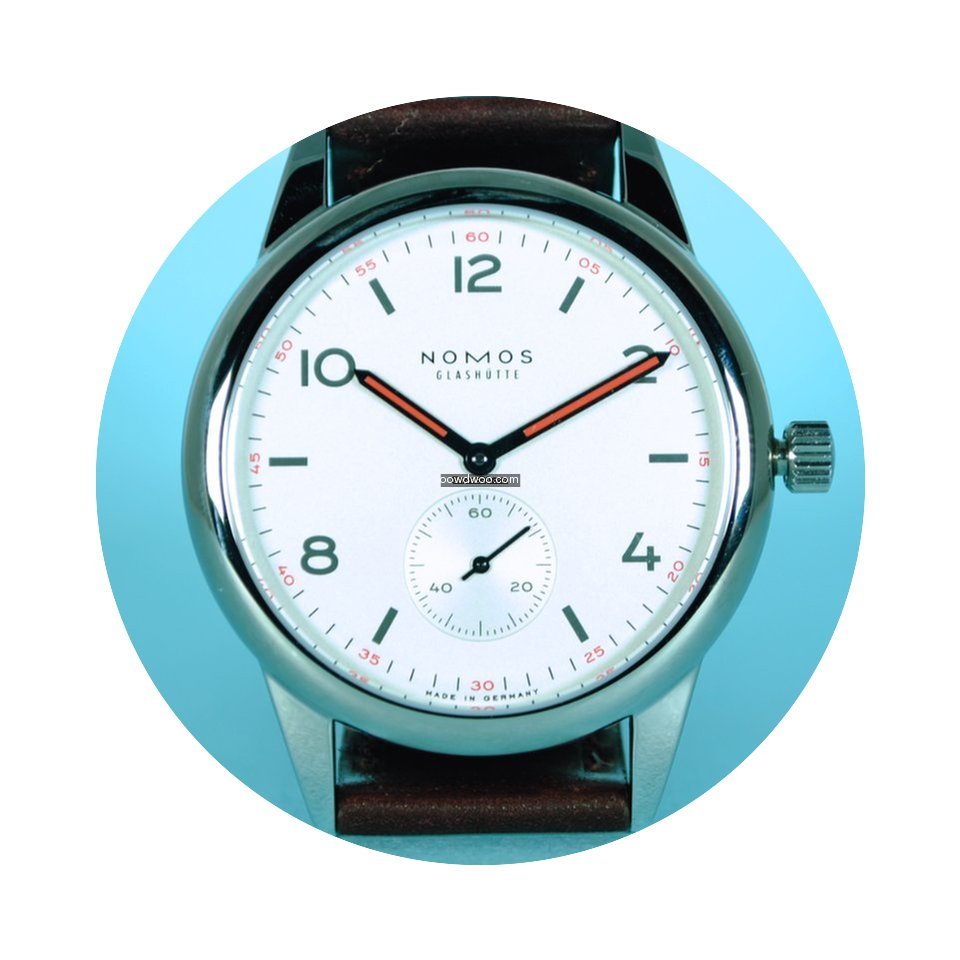 Nomos Glashütte Club Automat Edelstahlb...