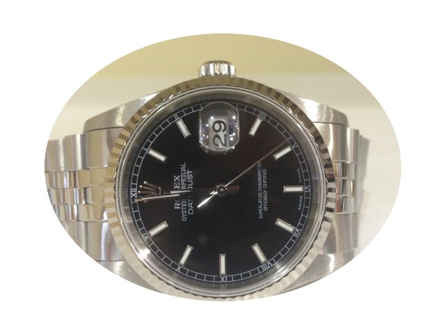 Rolex Datejust black luminor 16234 - pap...