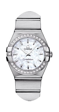 Omega Constellation Brushed 24mm Ladies ...