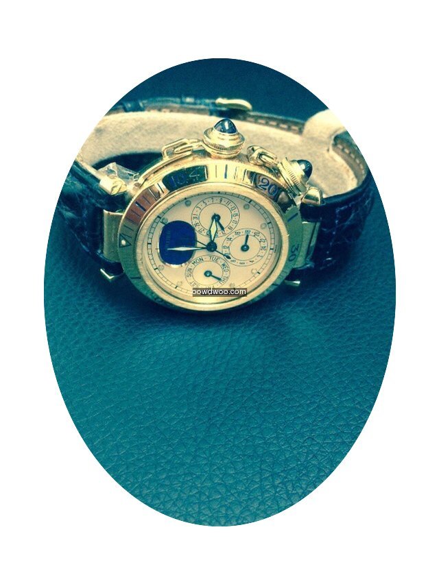 Cartier Pasha Mastertimer Moon GMT GG...