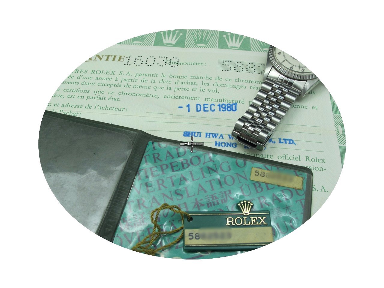 Rolex DATEJUST 16030 SS Original White 