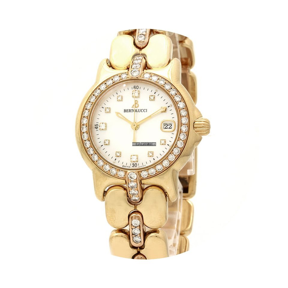 Bertolucci Ladies 18k yellow gold Diamon...
