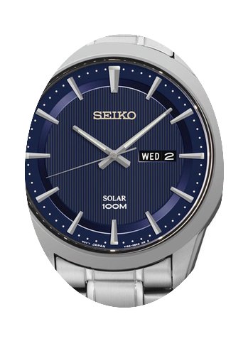 Seiko Solar SNE361P1 Herrenarmbanduhr Kl...