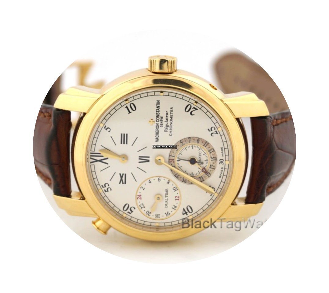 Vacheron Constantin Malte Dual Time 18k ...