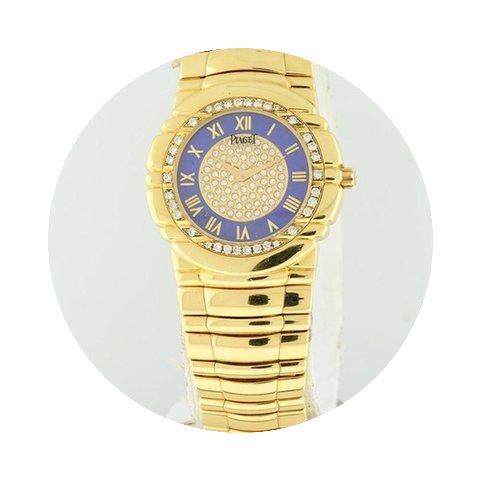 Piaget Tanagra Ladies Yellow Gold Diamon...