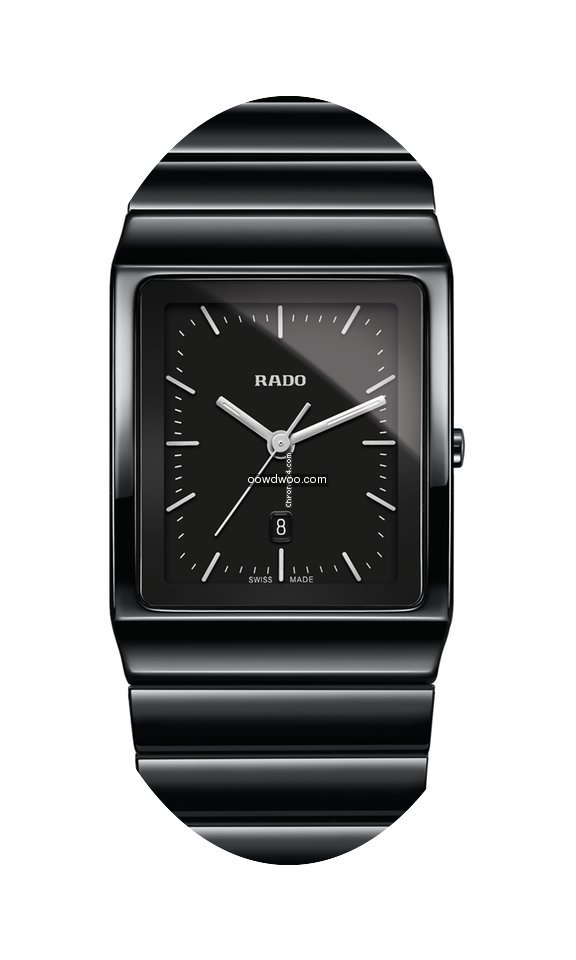 Rado Ceramica Quarz Index schwarz Kerami...