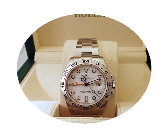 Rolex Explorer II White dial...