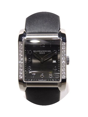 Baume & Mercier Hampton with diamond...