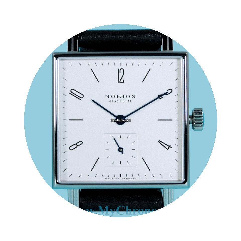Nomos Glashütte Tetra Edelstahlboden -N...