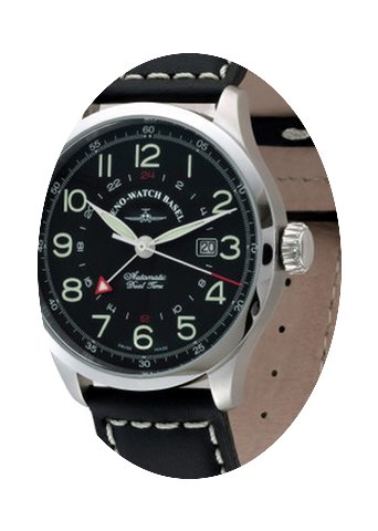Zeno-Watch Basel Retro Tre GMT Dualtime...