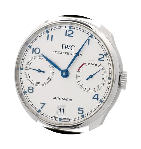 IWC Portuguese 7 Days Stainless Steel Si...