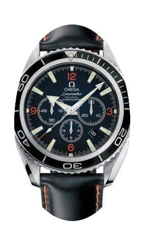 Omega Seamaster Planet Ocean Black Chron...