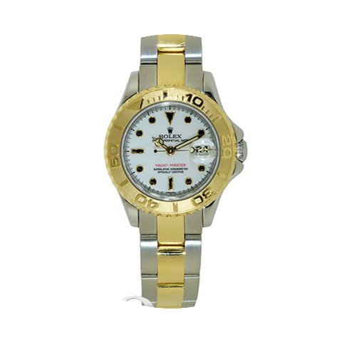 Rolex Lady YachtMaster - Two Tone Yellow...