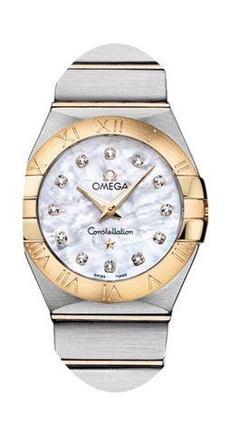 Omega Constellation Brushed 27mm Ladies ...