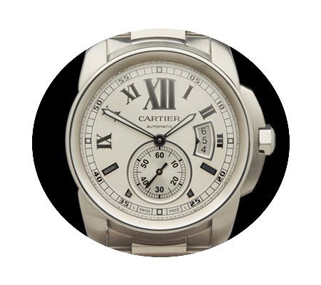 Cartier Calibre Stainless Steel Gents 33...