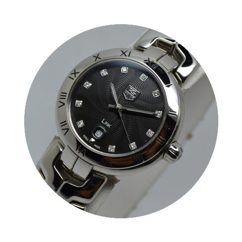 TAG Heuer Link Lady Diamonds WAT1410 New...