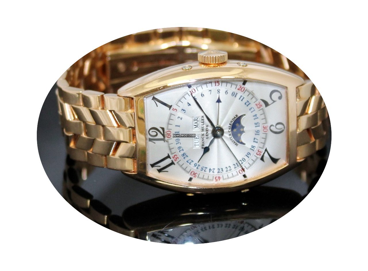 Franck Muller 18K Rose Gold MCL Master C...