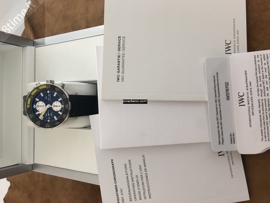 IWC Acquatimer Chronograph...