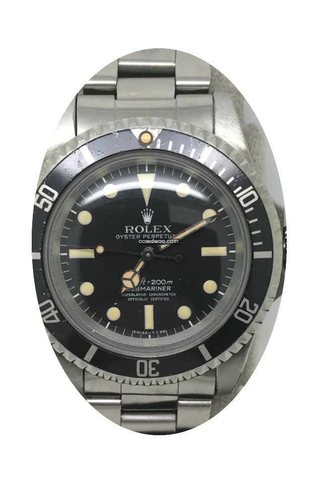 Rolex 5512 Submariner 4 Lines Very Good ...