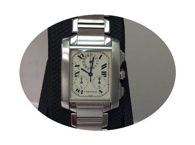 Cartier Ref. 2303 Tank Francaise Chronof...