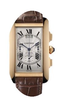 Cartier TANK AMERICAN X-LARGE ROSE GOLD ...