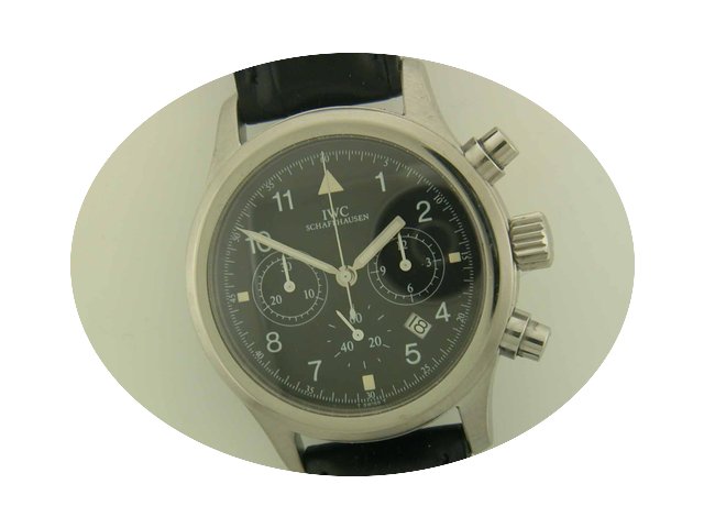 IWC Flieger quartz chronograph on strap...