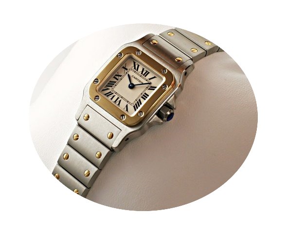 Cartier Santos de Cartier galbée...