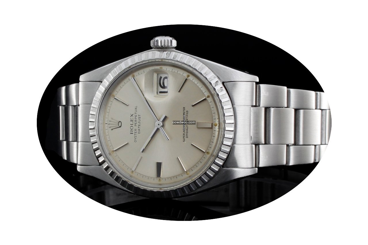 Rolex Datejust (36mm) Ref.: 1603 mit sil...