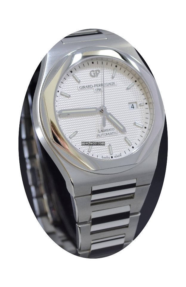 Girard Perregaux Heritage Laureato White...