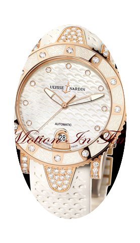 Ulysse Nardin LADY DIVER ROSE GOLD DIAMO...