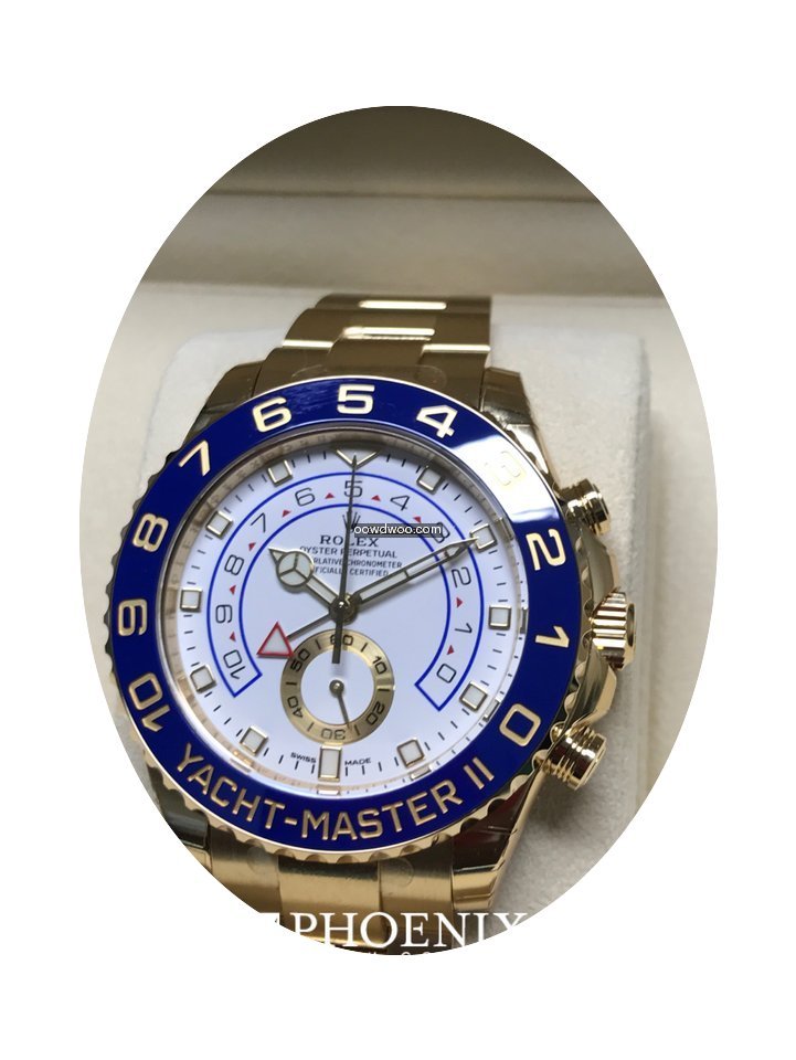 Rolex Yachtmaster II Yellow Gold 116688...