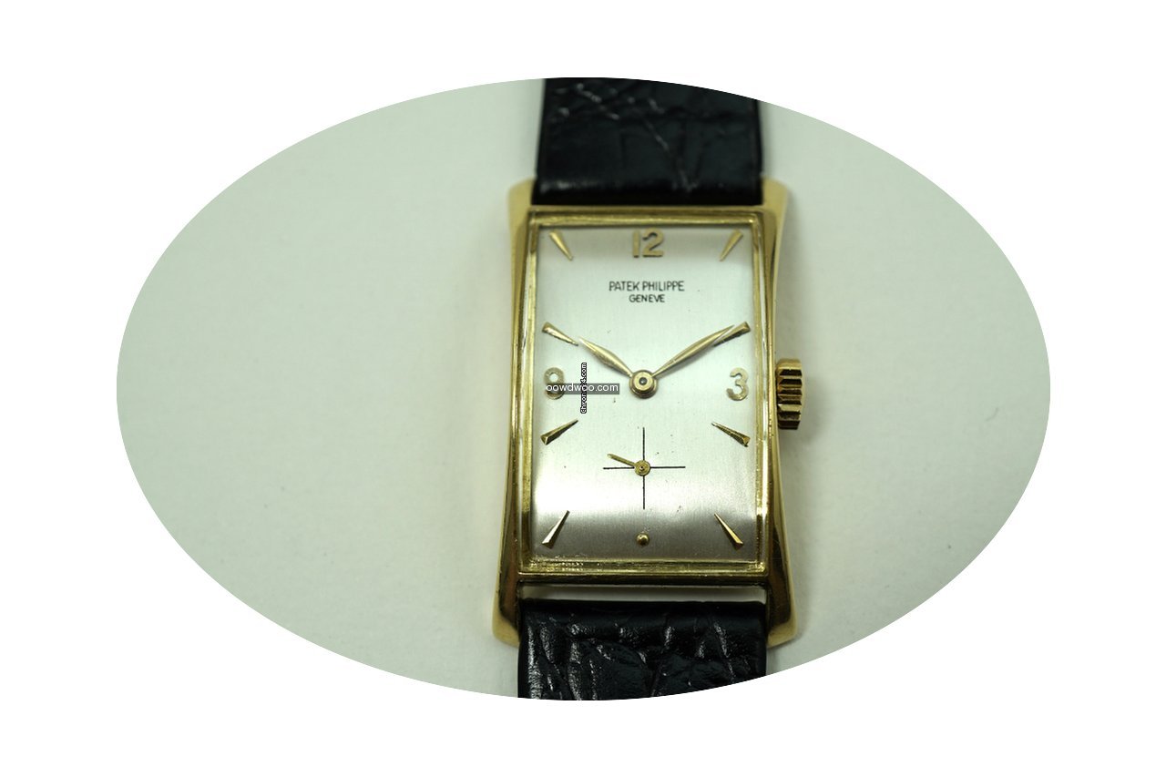 Patek Philippe 18k Hourglass ref. 1593 ,...
