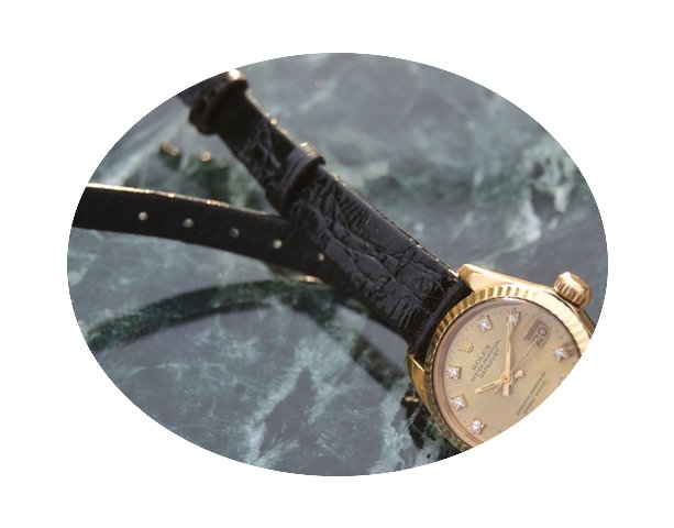 Rolex Datejust 6919 diamonds factory dia...