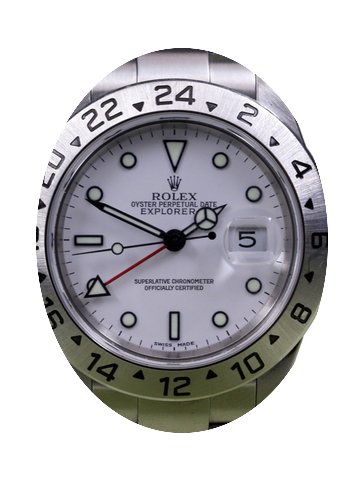 Rolex Explorer II 16570 GMT White Index ...