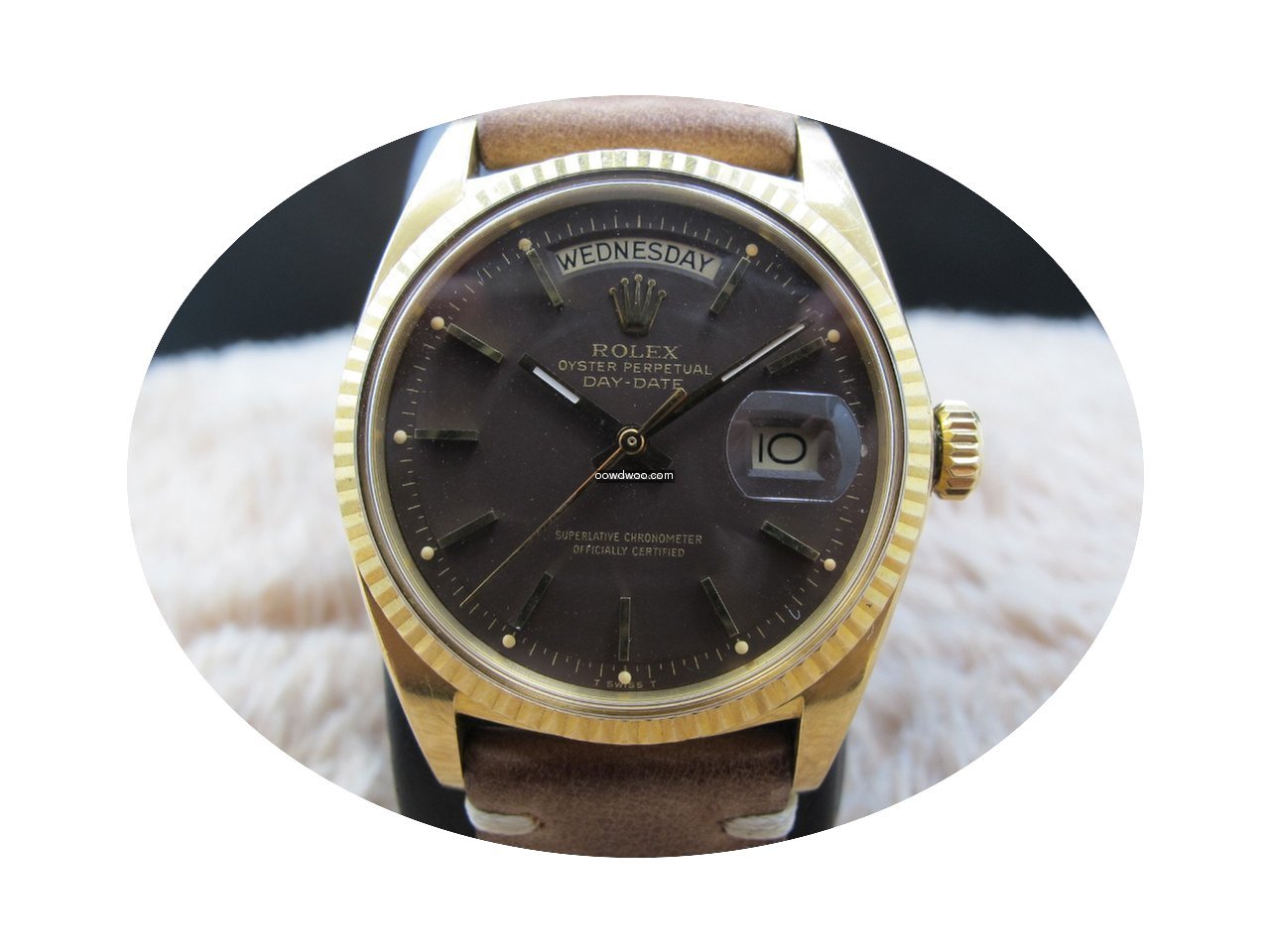 Rolex DAY-DATE 1803 18K Gold with Origin...