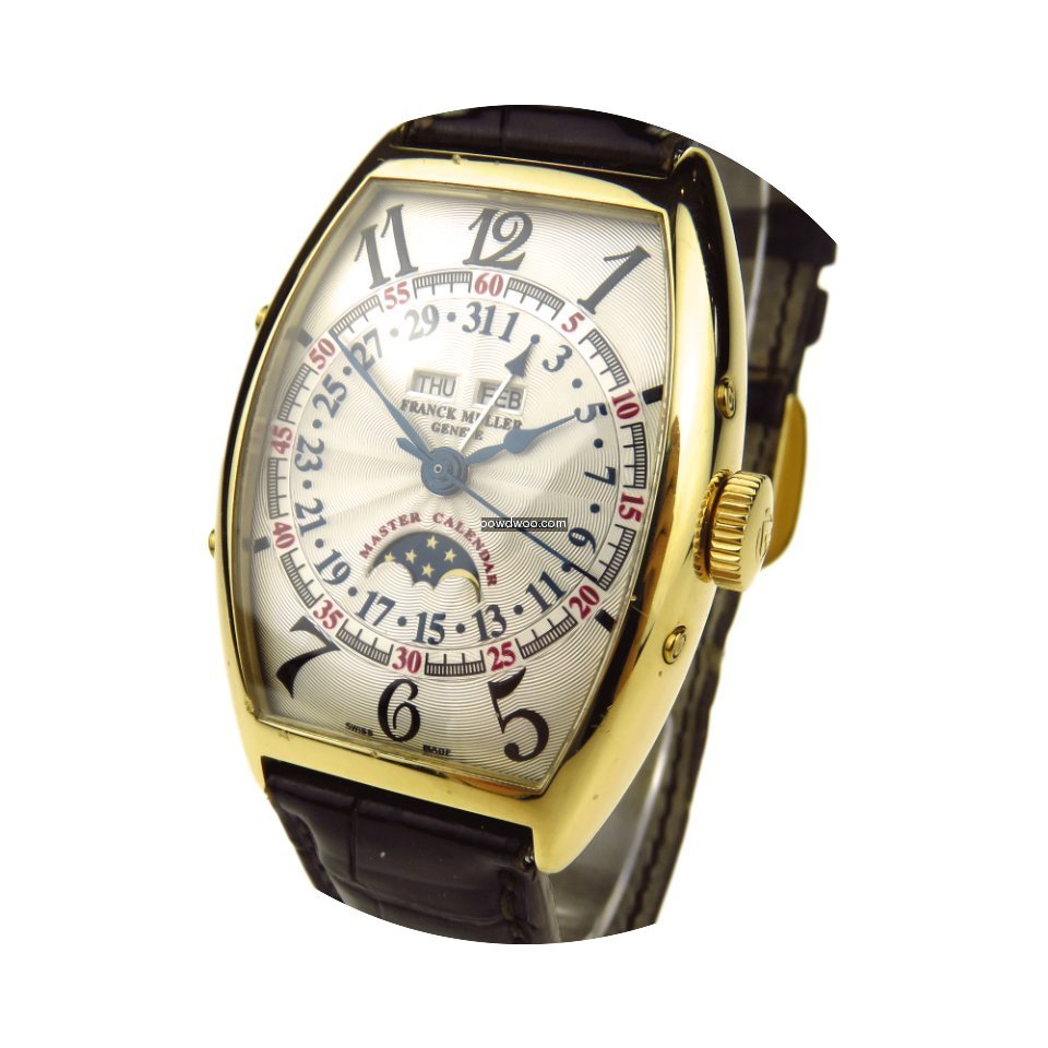 Franck Muller Master Calendar 18k Gold 5...