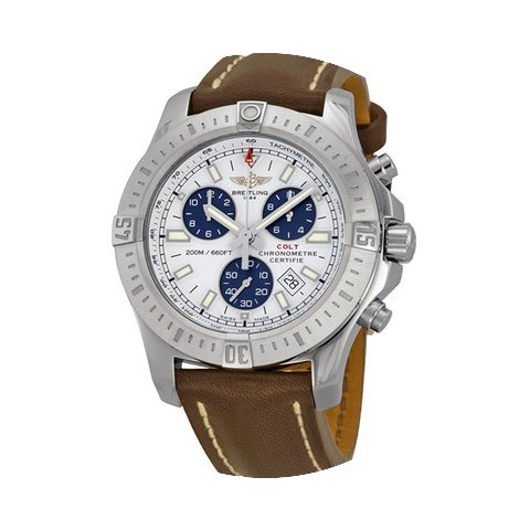 Breitling Colt Chronograph Silver Dial S...