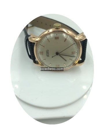 Fortis Vintage Fortis 18k Solid Rose Gol...