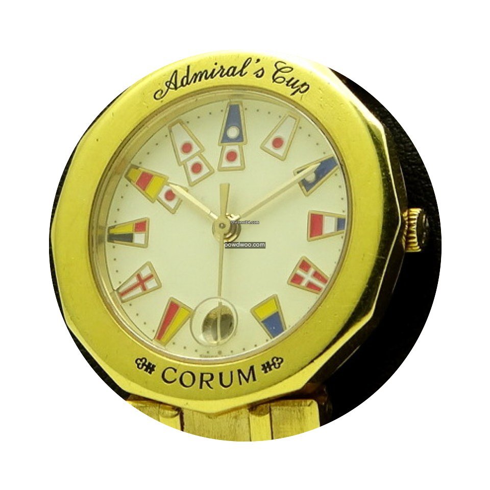 Corum | Admiral's Cup Lady, 18 kt yellow...