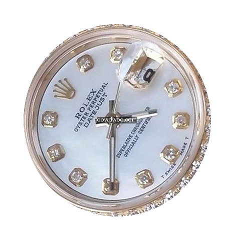 Rolex Lady President 18k Gold Mother Of ...