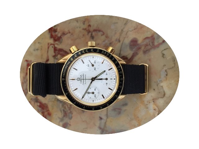 Omega Speedmaster 18t Gold Or...